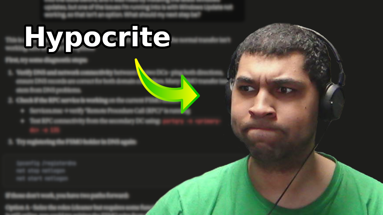 I Hate AI, But I Used it Anyway - FSMO Troubleshooting Writeup