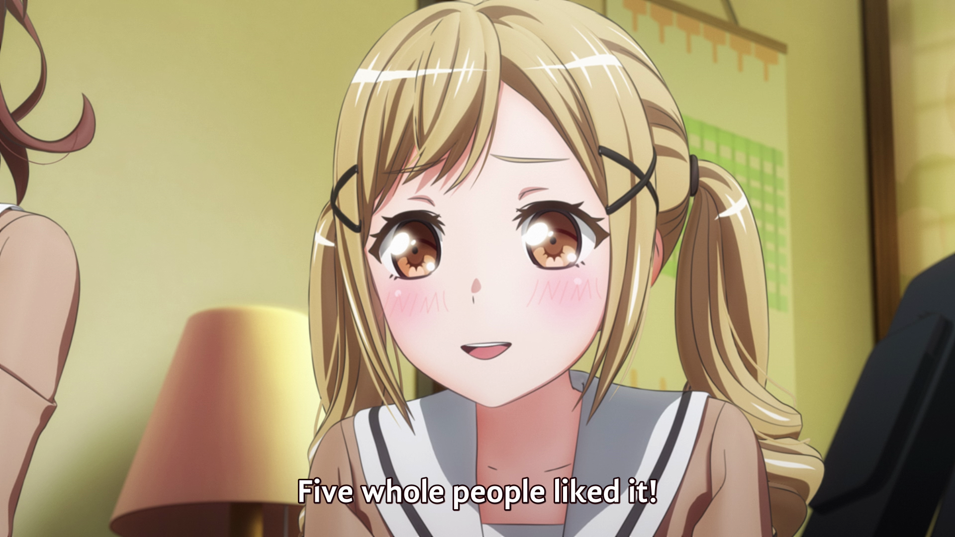 Arisa Ichigaya: "Five whole people liked it!"