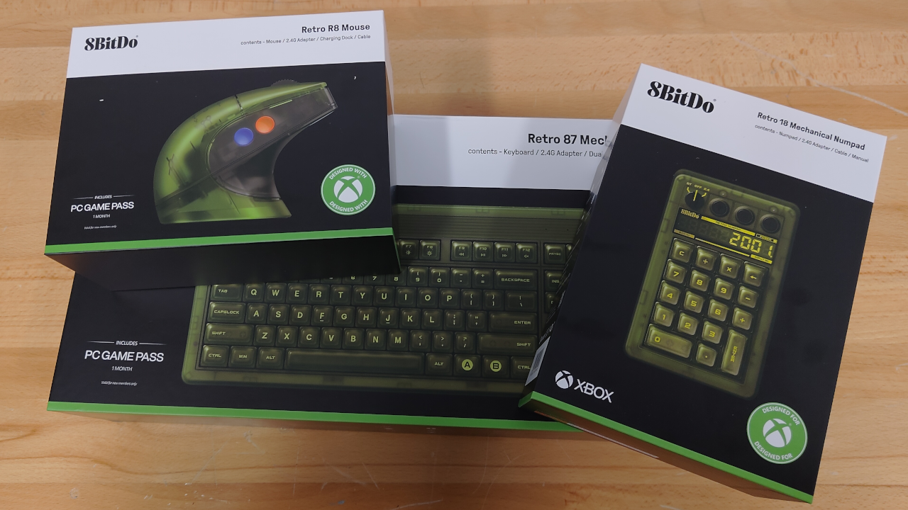 Unboxing the 8BitDo Retro Keyboard