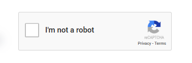 A Google reCAPTCHA box
